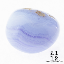 Load image into Gallery viewer, Blue lace Agate TUMBLE
