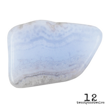 Load image into Gallery viewer, Blue lace Agate TUMBLE