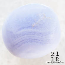Load image into Gallery viewer, Blue lace Agate TUMBLE