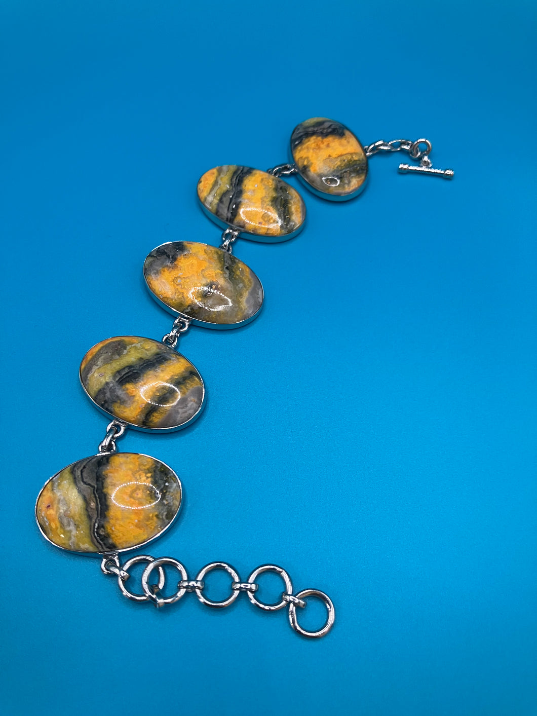 Bumblebee Jasper bracelet